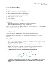 9. 3D Object Representations