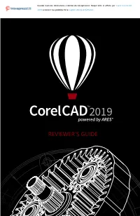 Corelcad 2019 Reviewer's Guide