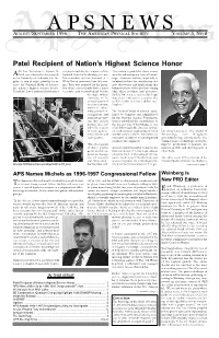 APS News by Julian Simon Contained Sible with a Paper Journal,” He Said, Is U.S