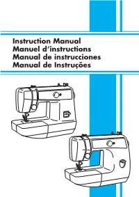 Instruction Manual Manuel D'instructions Manual De
