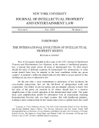 Journal of Intellectual Property and Entertainment Law