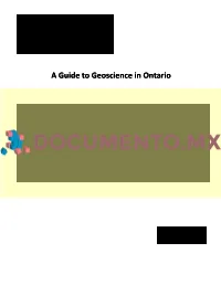 A Guide to Geoscience in Ontario Geoscience & Geotechnical Common Skills