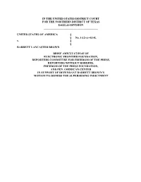 Amicus Brief