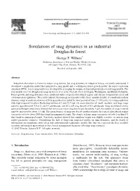 Simulations of Snag Dynamics in an Industrial Douglas-Fir Forest