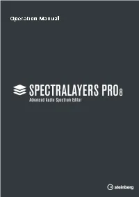 Spectralayers Editions Comparison