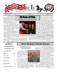50 Years of Pride Problem,” Said Donlon in a Phone In- You May Recognize Him from the by Clinton Stutzman and Alex Mooers Terview