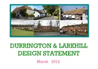 Durrington & Larkhill Design Statement