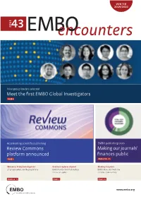 EMBO Encounters Issue43.Pdf