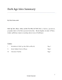 Dark Age Isles Summary