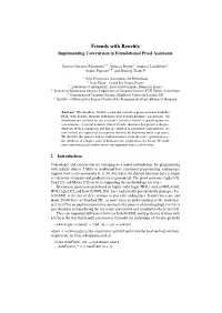 Friends with Benefits: Implementing Corecursion in Foundational