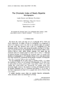 The Chromatic Index of Nearly Bipartite Multigraphs