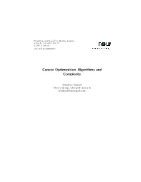 Convex Optimization: Algorithms and Complexity