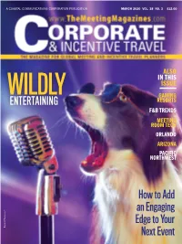 How to Add an Engaging Edge to Your Next Event by CYNTHIA DIAL Destinations