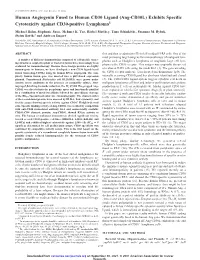 Human Angiogenin Fused to Human CD30 Ligand (Ang-CD30L) Exhibits Specific Cytotoxicity Against CD30-Positive Lymphoma1