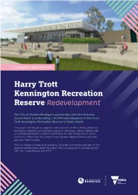 Harry Trott Kennington Recreation Reserve Redevelopment