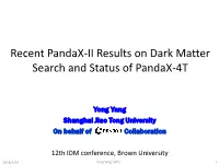 Recent Pandax-II Results on Dark Matter Search and Status of Pandax-4T
