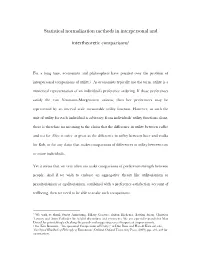 Statistical Normalization Methods in Interpersonal and Intertheoretic