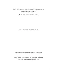 Christopher Mudaliar Thesis