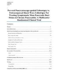 Study Protocol, Statistical Analysis Plan, and Informed