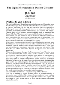 The Light Microscopist's Diatom Glossary by D