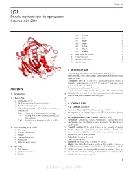 1J71 Lichtarge Lab 2006