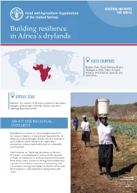 Building Resilience in Africa's Drylands