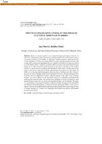 The Challenges of Planning in the Field Of