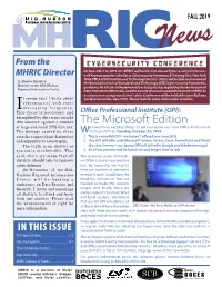 The Microsoft Edition of Large and Small NYS Districts