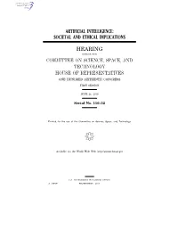 Artificial Intelligence: Societal and Ethical Implications