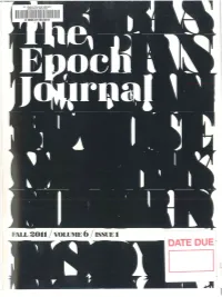 The Epoch Journal Is St