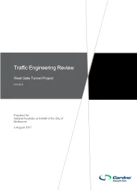 Traffic Engineering Review Traffic Engineering Review