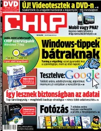 Windows-Tippek