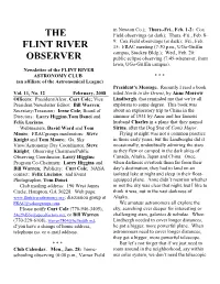 The Flint River Observer