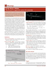 The H and G Magnitude System for Asteroids