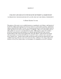 Abstract Duration and Distance