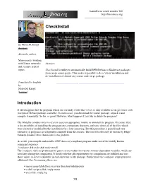 Checkinstall