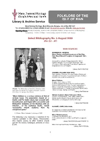 Folklore Material Such As Moore and Morrison