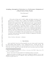 Arxiv:2107.02876V1 [Astro-Ph.IM] 6 Jul 2021 Technicians, and City Inspectors Were Done with Their Work, the System Went Live on 8 June