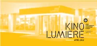 Program C Apríl 2012 Apríl V Kine Lumière