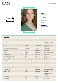 Cassidy Janson