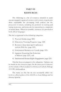 Part Iii Resources