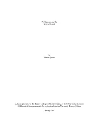 Phil Spector and the Wall of Sound by Steven Quinn a Thesis Presented To