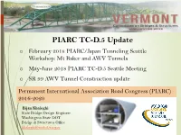 Alaska Way Viaduct Update-PIARC Meeting-Bijan Khaleghi