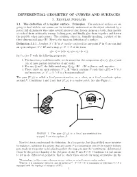 Differential Geometry of Curves and Surfaces 3