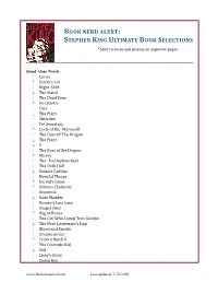 Stephen-King-Book-List