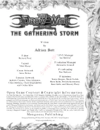 Drow War Book Three: the Darkest Hour ©2006 Mongoose Publishing