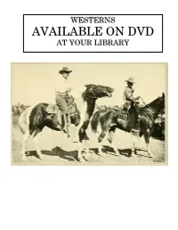 Available on Dvd at Your Library