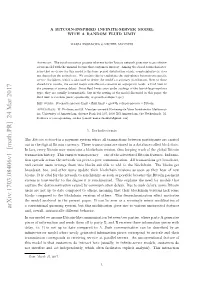 A Bitcoin-Inspired Infinite-Server Model with a Random Fluid Limit