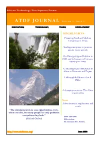 ATDF JOURNAL V OLUME 3, ISSUE 2 March 2005