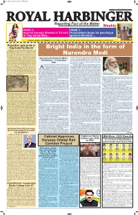 Bright India in the Form of Narendra Modi